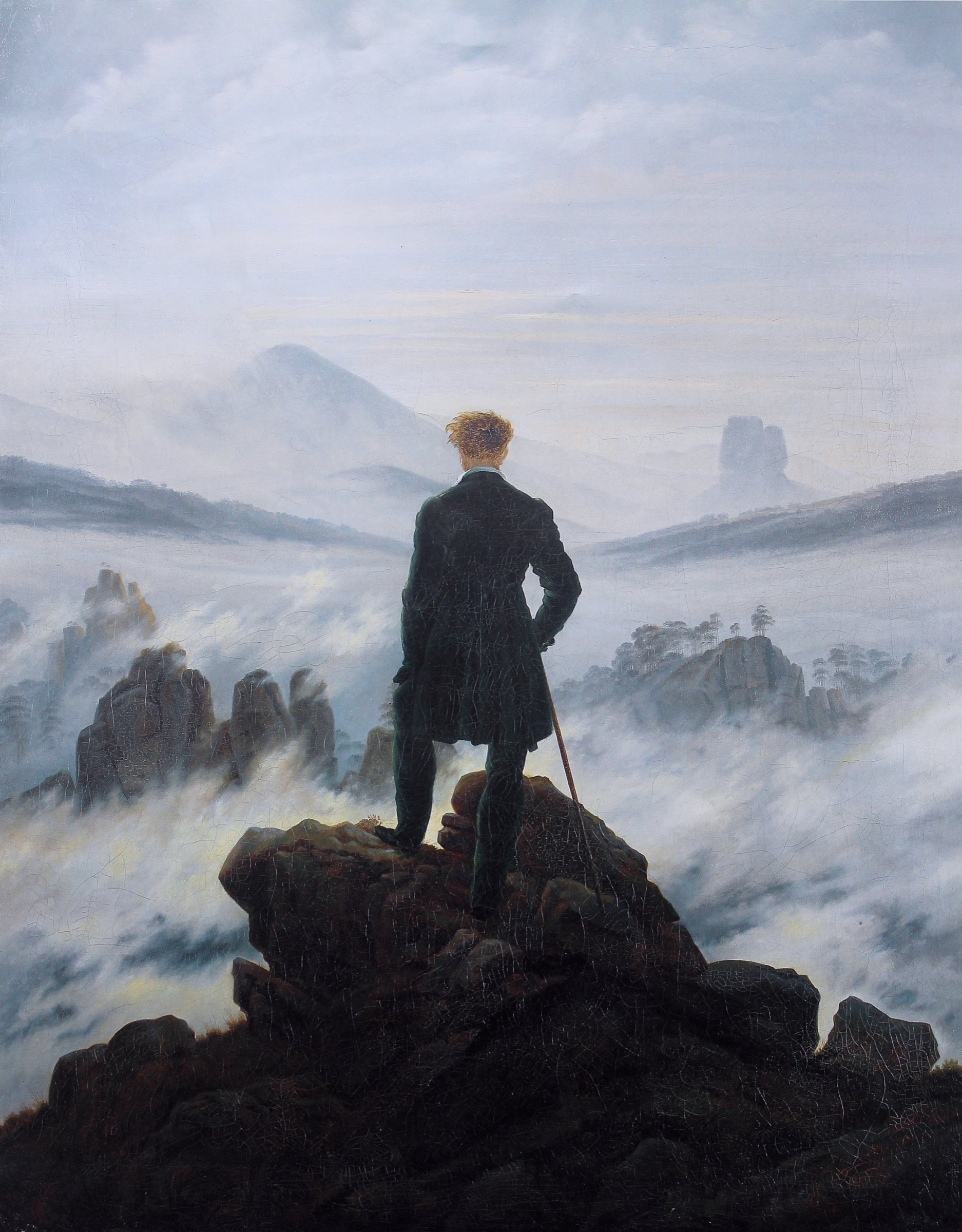 Caspar David Friedrich · Wanderer above the Sea of Fog